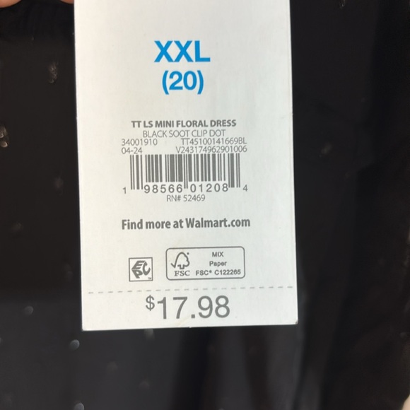 Mini Black Dress - Picture 5 of 7